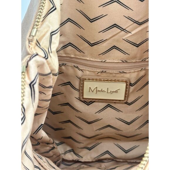 Moda Luxe purse with gold chain - Picture 10 of 11